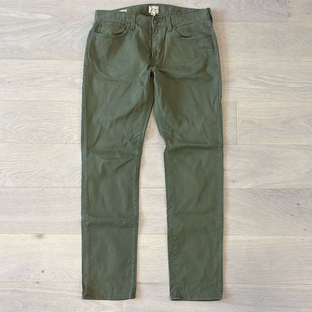 J.Crew 484 Slim Stretch Lightweight Bedford Corduroy